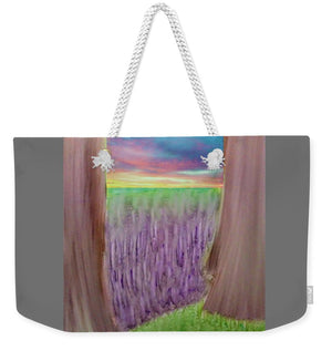 Lavender Field - Weekender Tote Bag