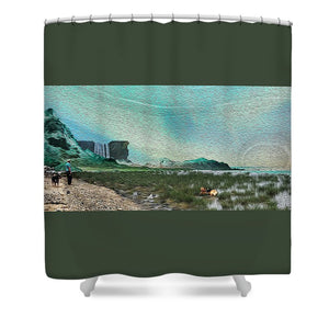 Like Walking in a Painting - Shower Curtain