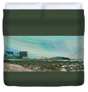 Like Walking in a Painting - Wide Format - Duvet Cover