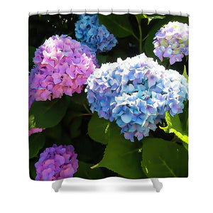 Martha's Vineyard Hydrangeas - Shower Curtain