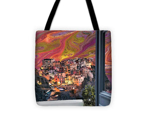 Mediterranean View - Tote Bag