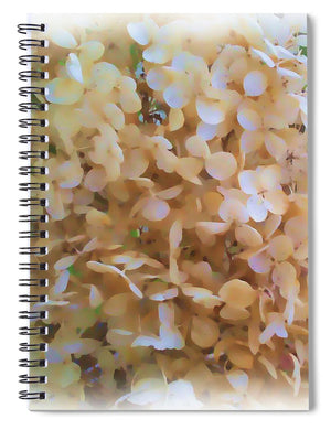 Pearlescent Hydrangea - Spiral Notebook