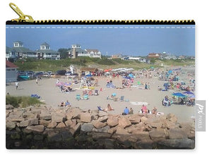 People On A Beach, Narragansett, RI - Carry-All Pouch