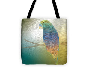 Perched Parrot - Tote Bag