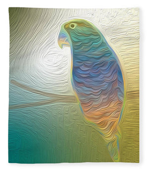 Perched Parrot - Blanket