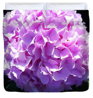 Pink Hydrangea - Duvet Cover