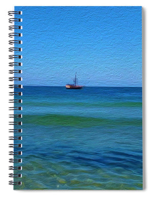 Pirate Ship, Oak Bluffs, MA - Spiral Notebook