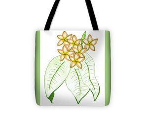 Plumeria Frangipani - Tote Bag
