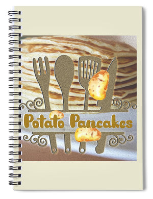 Potato Pancakes - Spiral Notebook