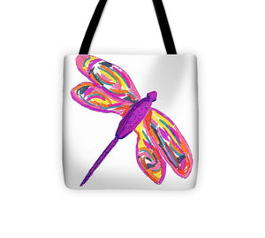 Purple Dragonfly - Tote Bag