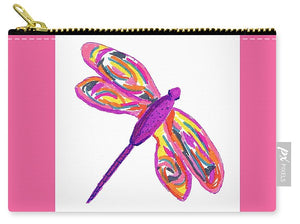 Purple Dragonfly - Carry-All Pouch