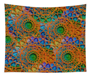 Rainbow Mandala Crochet Pattern - Tapestry