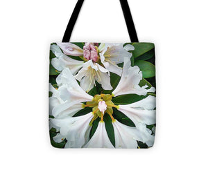 Rhododendron Flowers - Tote Bag