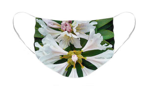 Rhododendron Flowers - Face Mask