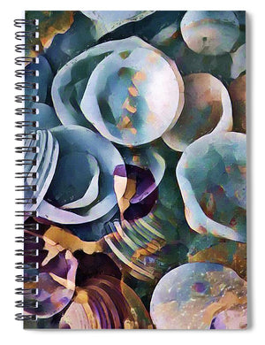 Shells, Sea and Sand 2 - Spiral Notebook