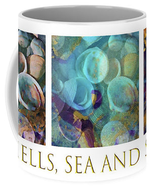 Shells, Sea and Sand Triptych - Mug