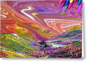 Sky Colors Earth - Greeting Card