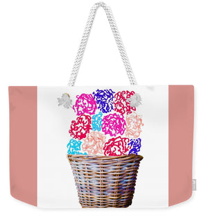 Spring Basket - Carnations - Weekender Tote Bag