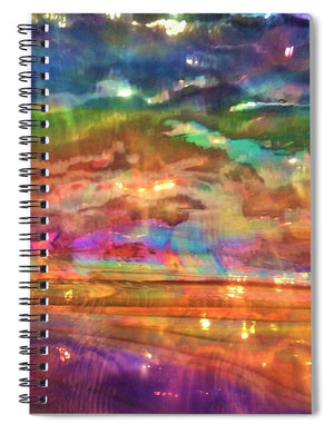 Sun Spots Abstract - Spiral Notebook