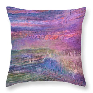 Sunset on the Jetty - Throw Pillow