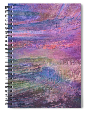 Sunset on the Jetty - Spiral Notebook