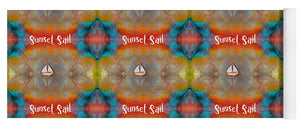 Sunset Sail Pattern - Yoga Mat