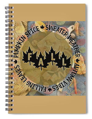 Sweater Weather - Spiral Notebook