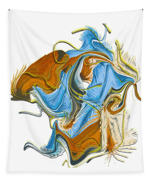 The Cowboy Abstract - Tapestry