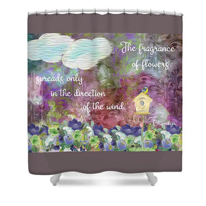 The Fragrance of Flowers - Shower Curtain