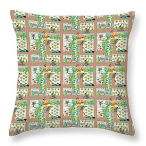 The Secret Life of Ants Pattern - Throw Pillow