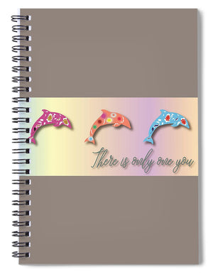 There is Only One You Wide Format - Spiral Notebook