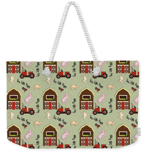 This Little Piggy Pattern - Weekender Tote Bag