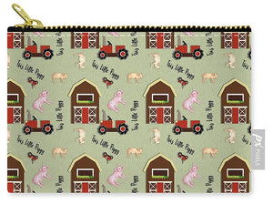 This Little Piggy Pattern - Carry-All Pouch