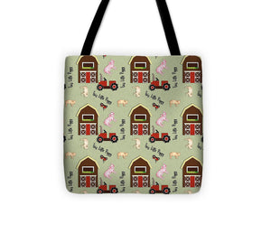 This Little Piggy Pattern - Tote Bag