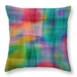 Threads That Bind Abstract - Throw Pillow