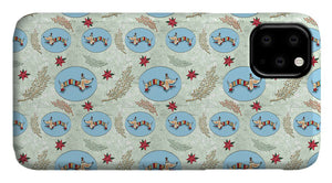 Winter Skate - Dog Pattern - Phone Case