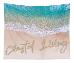 Writing in the Sand - Coastal Living - Tapestry